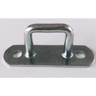 Riemenkrampe für 38 x 8, 20 mm verzinkt LA 45 mm pro Stück