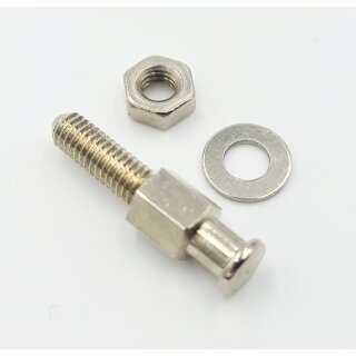 Minax-Unterteil M 4 Schraube Höhe 12 mm pro Stück