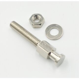 Minax-Unterteil M 4 Schraube Höhe 20 mm / Preis pro Stück
