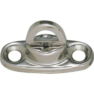 Drehwirbel Messing vernickelt Sockel 6 mm / Preis pro...