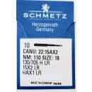 Schmetz - 130/705 H LR Nm 110 Brief á 10 Nadeln /...