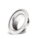2/0B Öse / eyelet, Ms vernickelt / nickel-plated /...