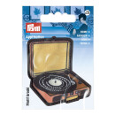 926081 Applikation Retro Plattenspieler schw/bunt - KTE...