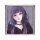 926083 Applikation K-Pop Label Mädchen violette Haare - KTE á 1 ST