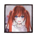 926084 Applikation K-Pop Label Mädchen rote Haare -...