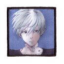 926086 Applikation K-Pop Label Junge weiße Haare -...