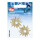 926708 Applikation Blüten gold - KTE á 2 ST