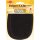 Velours-Leder Imitat beidseitig 2x 10 cm x 15 cm / dunkelbraun