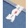 Saummaß 10 cm x 4 cm / weiß