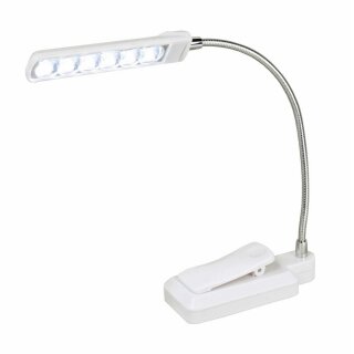 LED Mini Klemm-Leuchte weiß