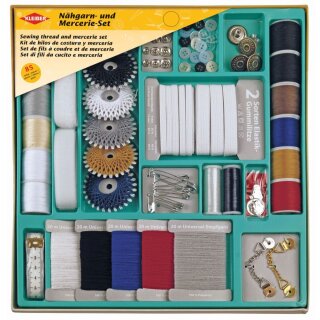 Nähgarn- und Mercerie-Set, 85-teilig