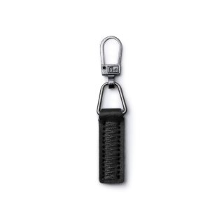 482379 Fashion-Zipper Lederimitat schwarz - KTE á 1 ST