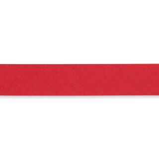 904471 Schrägband Baumwolle 60/30 mm rot - KAS á 30 M