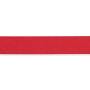 904471 Schrägband Baumwolle 60/30 mm rot - KAS...