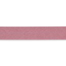 904482 Schrägband Baumwolle 60/30 mm altrosa - KAS...