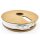YKK - Meterware Kunststoffspirale 3mm+10 Schieber 1000 cm - Farbe:  582/rohweiß