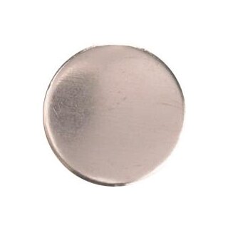 8 Jeansknöpfe 14,0mm silber
