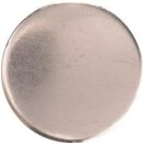 8 Jeansknöpfe 14,0mm silber