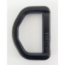 D-Ring Kunststoff YKK 25 mm offen schwarz / Preis pro...