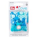 393000 Prym Love Druckknopf Color KST 12,4 mm blau - KTE...