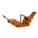 612549 Nähkasten Holz dunkel M - ST á 1 ST