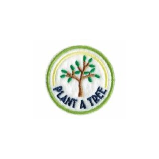 926734 Applikation recycelt PLANT A TREE  - KTE á 1 St