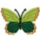926741 Applikation recycelt Schmetterling grün  -...