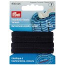 956005 Knopfloch-Elastic Veloursband 15 mm schwarz - KTE...