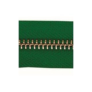 Reissverschluss Meterware Metall 5mm gold - Rolle á 200  m - Farbe bitte angeben