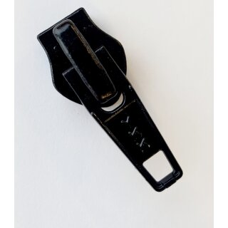 Automatikschieber Spirale 10 mm schwarz lackiert  / Preis pro Stück