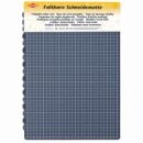 Faltbare Schneidematte 60 x 45 cm / blau