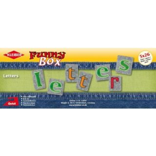 Funny Box - Letters 26 Motive à 5 Stück
