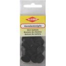 Hemdenknoepfe 25 Stk. / 1,5 cm / grau, schwarz