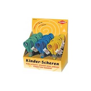 Kinder Scheren Display sortiert