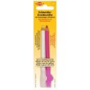 Schneiderkreidestift 2 Stk. / 9 cm / weiß, rosa