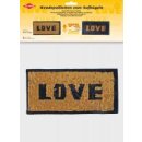 Wendepailletten Love 25 cmx 12 cm