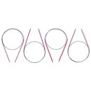 211980 Rundstricknadel-Set ALU farbig 2,5-4,0 mm 80 cm -...