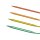 211981 Rundstricknadel-Set ALU farbig 4,5-7,0 mm 80 cm - SET á 4 ST