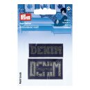 922008 Applikation Label DENIM/ORIGINALS blau - KTE á 2 ST