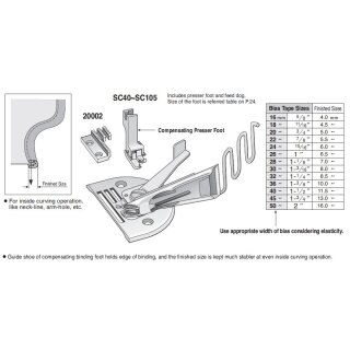 A10C - Suisei Right Angle Bias Binder