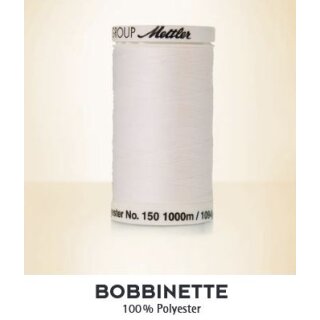 Unterfaden 150   1000M  XW Farbe: 2000 - Karton mit 5 Spulen