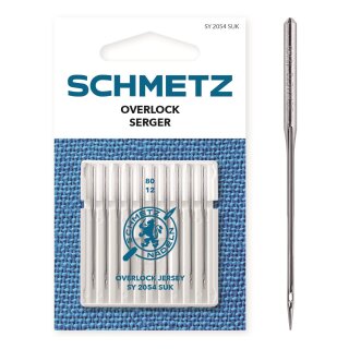 717947 Schmetz - SY 2054 SUK Nm 80 SB10-Karte / Nadeldicke = 80 /  Preis pro Karte