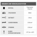 Extra Thin Klett-Installationsband der Marke VELCRO® 5m Hakenband 5m Flauschband, Haken & Flausch 20mm  weiß