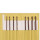 223811 Tunesische Häkelnadeln Set Natural senf 3,5-8 - SET á 1 SET