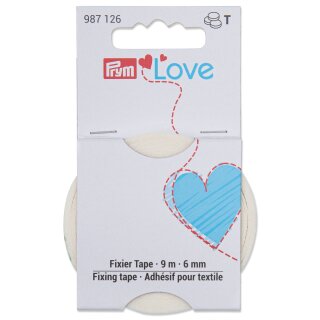 987126 PL Fixier Tape, auswaschbar 6mm - KTE á 1 M