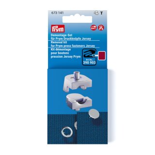 673141 NF Demontage-Set für Druckknopf Jersey 8+10mm - KTE á 1 Set