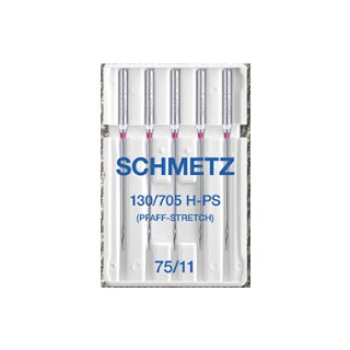 713317 - Schmetz - 130/705 H-PS   Nm 75  B5-Magazin / Nadeldicke = 75 /  Preis pro Karte