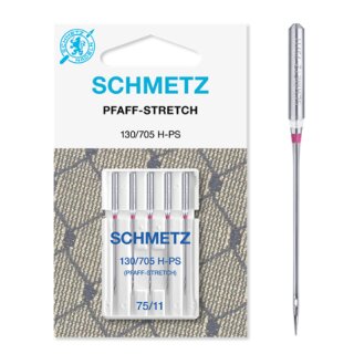 713307 - Schmetz - 130/705 H-PS   Nm 75  SB5-Karte / Nadeldicke = 75 /  Preis pro Karte