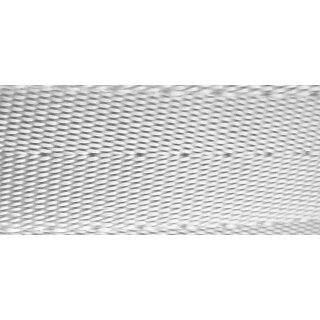 Gurtband Polyester 50 mm rohweiss fixiert/vertreckt - Rolle á 100 m / Preis per m / kein Anschnitt