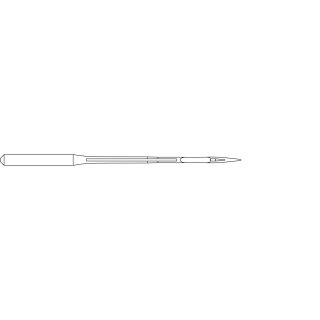 GB -  UY 128 GAS /1280 /149X3 NM: 80 - 704922 - Preis pro Karte á 10 Nadeln - VE 10 Karten